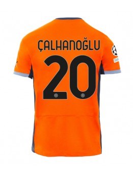 Inter Milan Hakan Calhanoglu #20 Ausweichtrikot 2023-24 Kurzarm